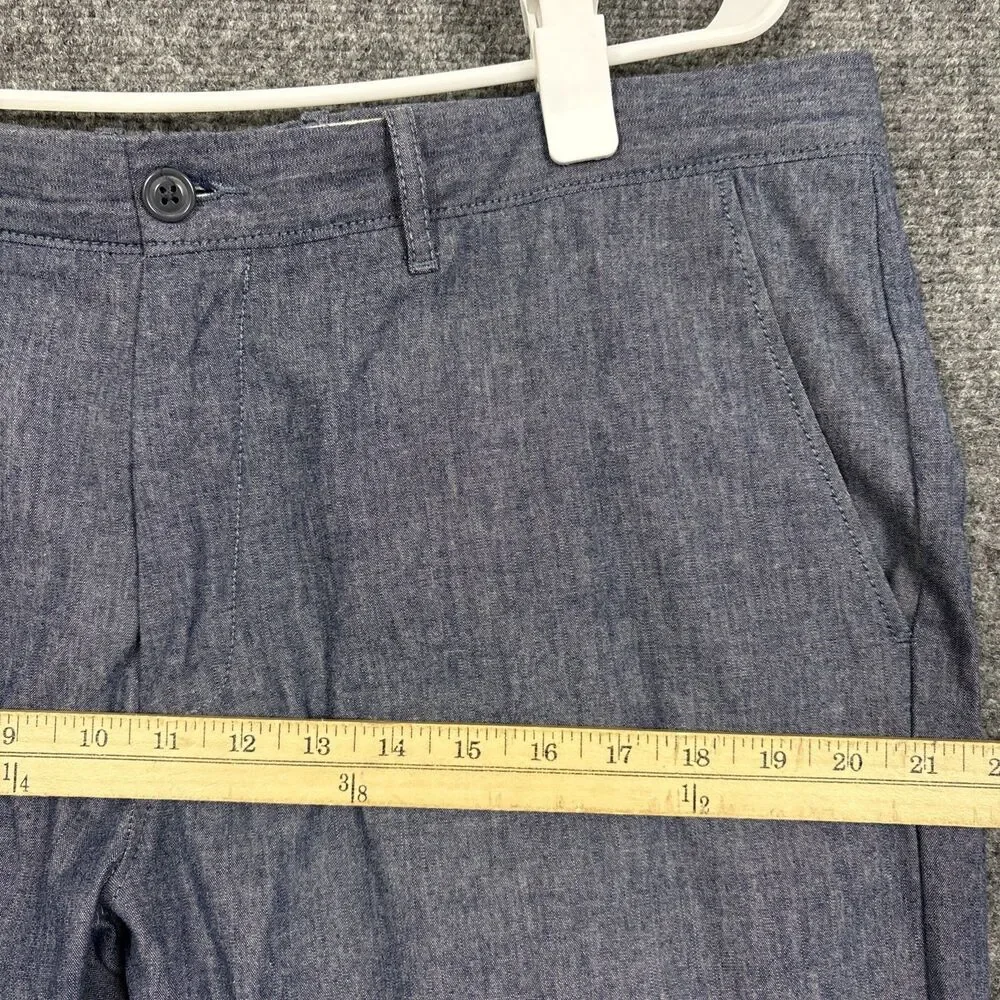 J.CREW 484 Pants Mens size 36 |38 x 31 Blue Slim Fit Stretch Chino